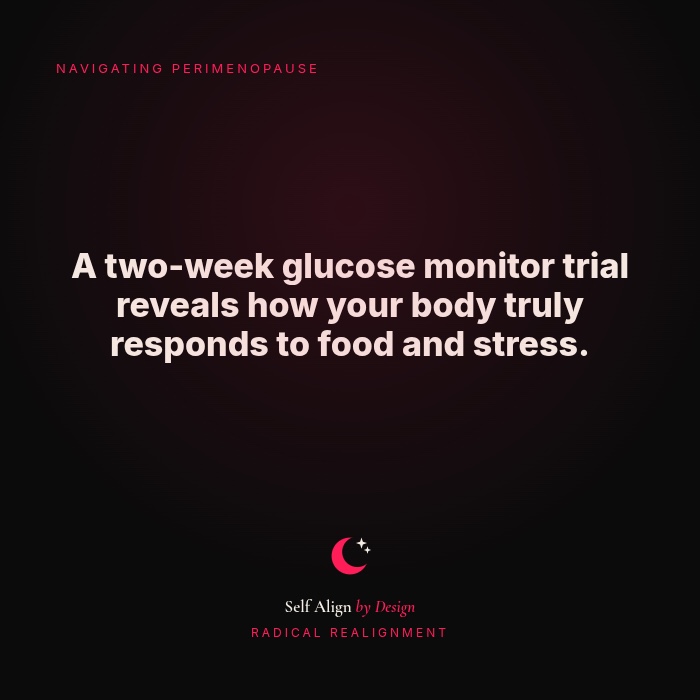 A two-week glucose monitor trial reveals how your body truly responds to food and stress.