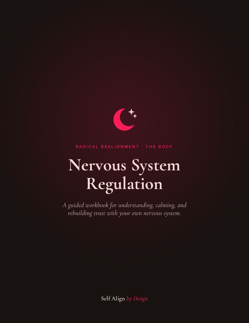 Page 1: Nervous System Regulation, a guided workbook